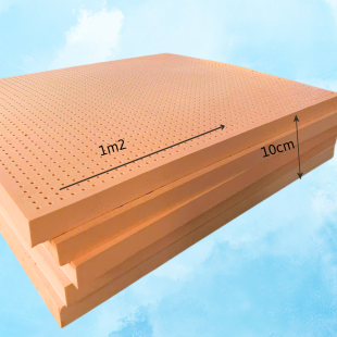 Nậm cao su nhận tạo 10cm x 1m2