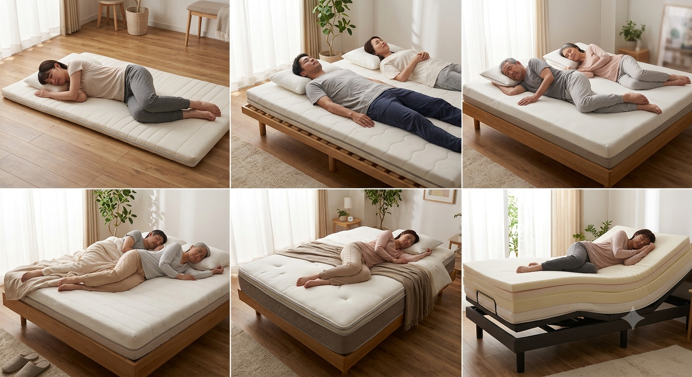 Tác động thực tế của các mức độ dày khác nhau đến cảm giác nằm