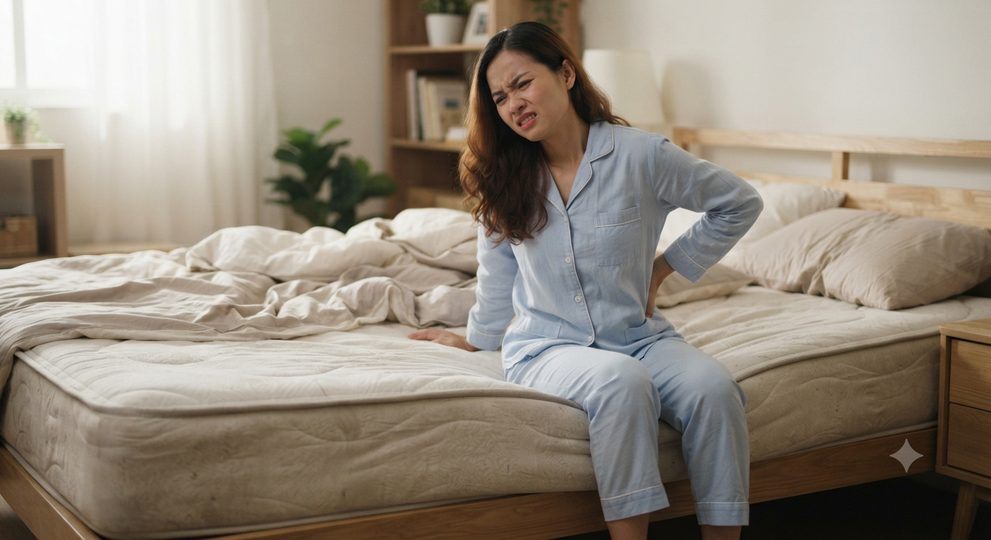 Những ai dễ gặp khó chịu với nệm quá mềm?