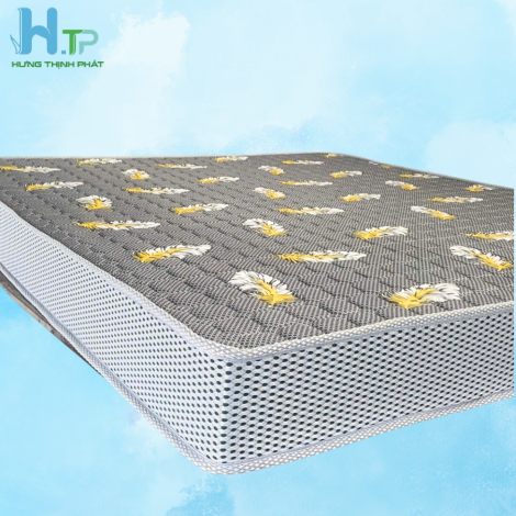 Nệm cao su tổng hợp cao cấp ( màu xám )